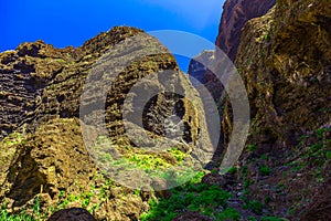 Rocky Mountains on Tenerife Island in Spain