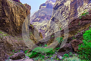 Rocky Mountains on Tenerife Island in Spain