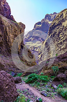 Rocky Mountains on Tenerife Island in Spain