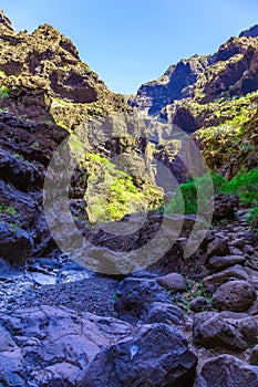 Rocky Mountains on Tenerife Island in Spain