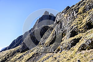 Rocky mountainside