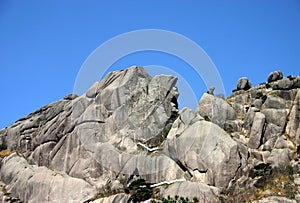 Rocky mountainside