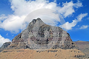 Rocky Mountaintop in Glacier National Park