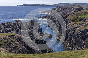 Rocky Newfoundland coastline near Bonavista