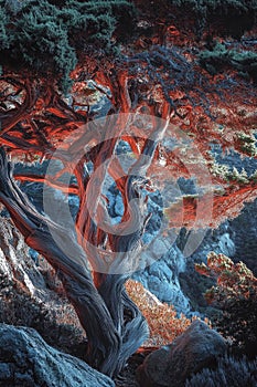 Rocky Outgrowth Tree