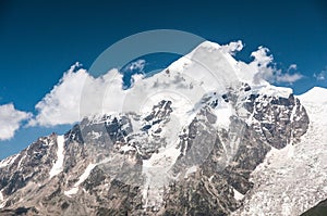 Rocky peaks of Elbrus