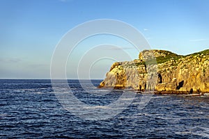 rocky precipitous coast of the Atlantic Ocean