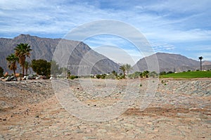 Rocky road in Taba, Egypt