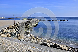 Rocky seashore photo