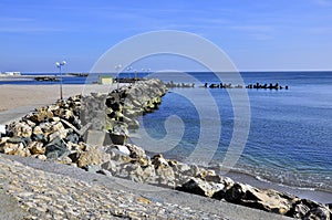 Rocky seashore