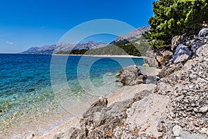 Rocky Seashore-Makarska Riviera, Dalmatia, Croatia