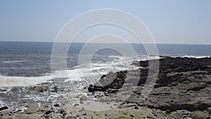 Rocky Shore Porthcawl Wales