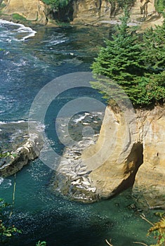 Rocky shoreline