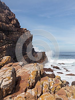 Rocky shoreline Cape of Good Hope