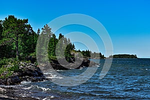 Rocky Coastline of Lake Superior