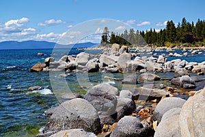 Rocky Shoreline Lake Tahoe