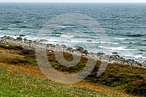 Rocky shorelines from the Roadside, Gros Morne National Park, Ne