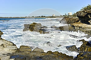 Rocky Shores Mooloolaba Queensland Australia photo