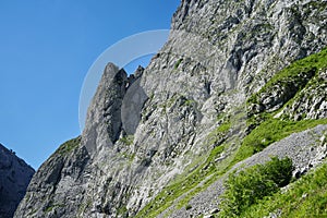 Rocky sloap of Picos de Europa