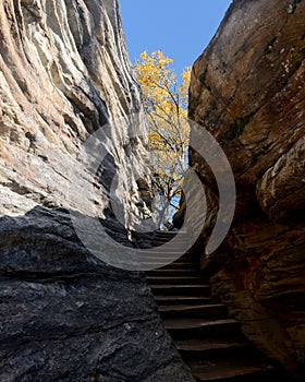 Rocky Stairway