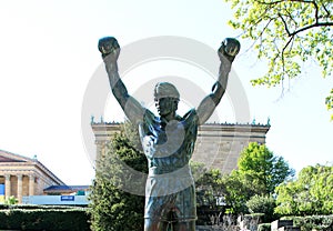 Rocky statue in Philadelphia