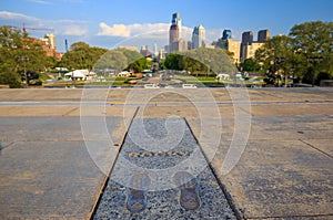 The Rocky Steps in Philadelphia