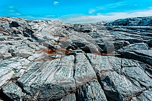 Rocky stone landscape