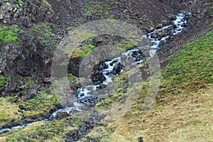 Rocky Stream in Iceland