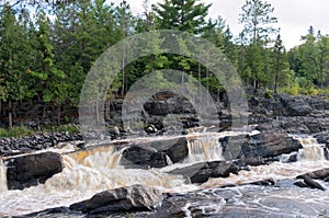 Rocky Terrain and River Rapids at Jay Cooke photo