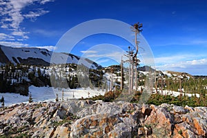 Rocky terrain of Wyoming