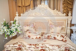 Rococo style bedroom