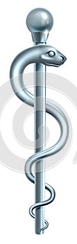 Rod of Asclepius photo