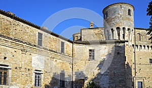 Roddi castle, Langhe. Color image