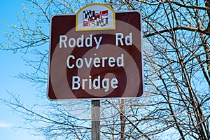 Roddy Road Covered Bridge Frederick County Maryland photo