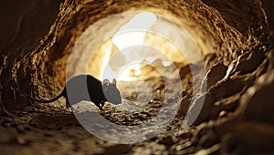 Rat in a Cave