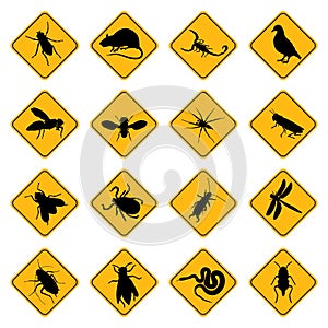 Rodent and pest signs