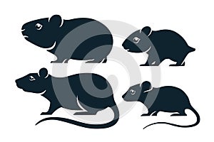Rodents icons photo
