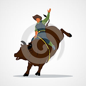 Rodeo Bull Ride