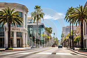 Rodeo Drive in Los Angeles California travel destination picture