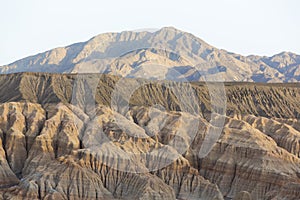 Rodeo and geological rock formations, Argentina