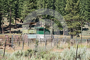 Rodeo grounds, Sierraville, California