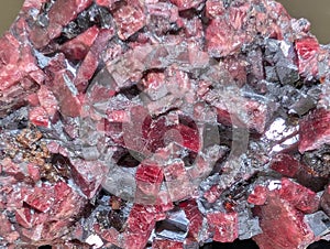 rodonite mineral texture