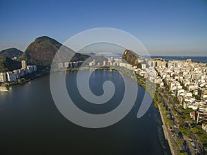 Rodrigo de Freitas lagoon, Rio de Janeiro Brazil photo