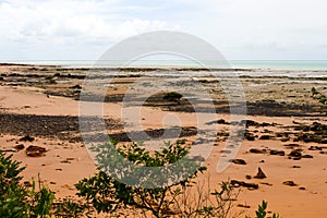 Scenic Landscape in Roebuck Bay, Broome, Western Australia. photo