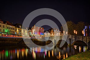 Roermond The Netherlands by night, nightphotography photo