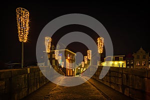 Roermond The Netherlands by night, nightphotography photo