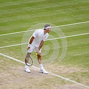 Roger Federer at Wimbledon