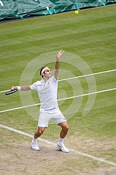 Roger Federer at Wimbledon