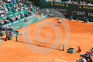 Roger Federer at Montecarlo Masters Series
