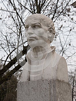Roger Joseph Boscovich monument in Zagreb